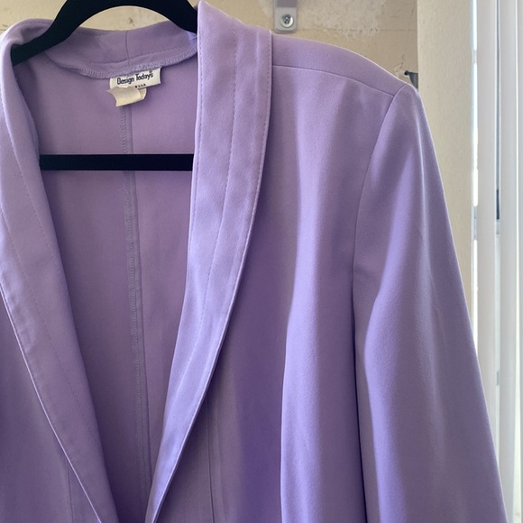 NWOT XL LAVENDER BLAZER - Picture 5 of 5